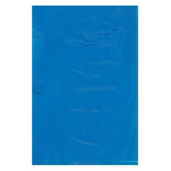 Partners Brand Flat Poly Bag,6 x 9",2 mil,Blue,PK1000 PB440BL