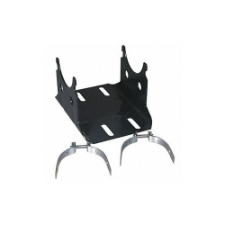 Dayton Motor Mounting Base,Gray 4 1/2 in  L 22F207