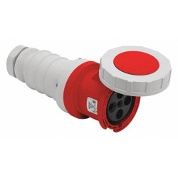 Bryant WT Pn&Slv Connctr,60 A,IEC;Red,3Pl BRY460C7W