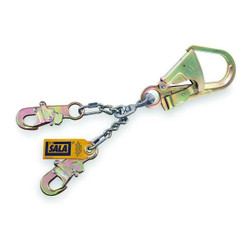3m Dbi-Sala Positioning Lanyard,Silver,Rebar 5920050