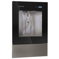 Elkay Bottle Filler, H 28 in, W 18 in,D 5.1 in LBWDC00BKC