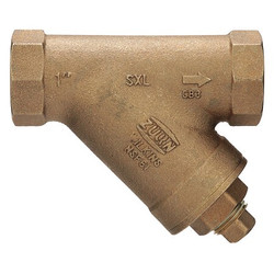 Wilkins Y Strainer,4" H,20 mesh,Bronze 1-SXL