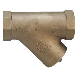 Wilkins Y Strainer,8 1/2" H,20 mesh,Bronze 3-SXL