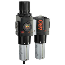 Aro FRL,2 pcs,3/4" NPT,5 micron,201 cfm C38451-610