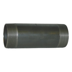 Manufacturer Varies Black Pipe Nipple,Threaded,3x6 In 91110