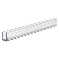 Manufacturer Varies U Channel,Polycarbo,Clear,1ftL,0.3"Leg BULK-UC-PC-4