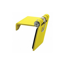 Hubbell Wiring Device-Kellems Single Pole Connector,Snap Cover,Yellow HBLSCY