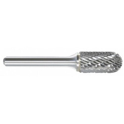 Manufacturer Varies Cylinder Bur SC,Radius,3/32",Carbide 310-002060