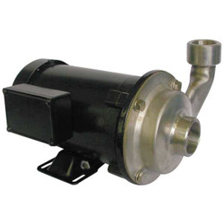 Dayton Cntrfug Pmp,316SStl,3P,1 1/4in,1hp,90gpm 5WXT5