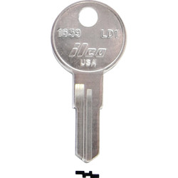 ILCO Larson Nickel Plated Storm Door Key, LD1 / 1639 (10-Pack) AL00000612