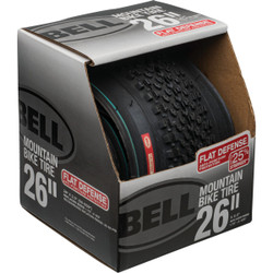 Bell 26 In. Traction Mountain Bike Tire with Flat Defense 7107516