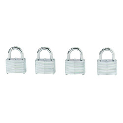 Do it 1-1/2 In. Warded Steel Keyed Padlocks (4-Pack) 8596QDIB