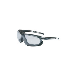 Tirade Sealed Eyewear, Clear Lens, Uvextra AF, Black/Gray Frame, TPR
