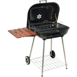 Kay Home Products 21.5 In. L. x 21.5 In. D. Black Charcoal Grill 18623DI
