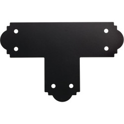 Outdoor Accents 6x6 Blk Zmax T Strap APT6 Pack of 8