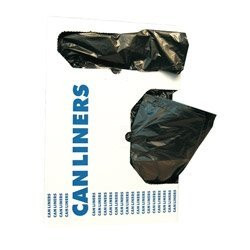 Heritage Bag Low Density Black Trash Bags, 1.5 Mil, 40" X 53", 5 Packs of 20 (HERH8053TK) Category: Commercial Can Liner