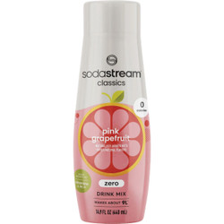 SodaStream 14.9 Oz. Pink Grapefruit Zeros Waters Sparkling Beverage Mix
