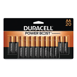 Duracell® Power Boost CopperTop Alkaline AA Batteries, 20/Pack MN1500B20Z