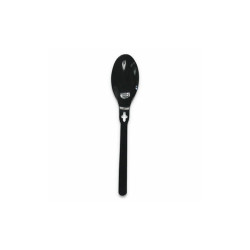 WeGo Spoon Wego Polystyrene, Spoon, Black, 1000/carton 54101100