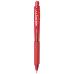 Pentel® PEN,BALLPOINT,RT,MED,RD BK440-B