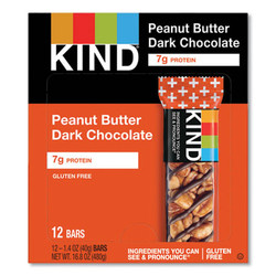 KIND FOOD,PEANT BTR CHOC,BAR 17256