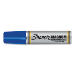 Sharpie® Magnum Permanent Marker, Broad Chisel Tip, Blue 44003