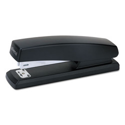 Universal® Economy Full-Strip Stapler, 20-Sheet Capacity, Black UNV43118