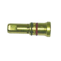 Elliptical Gas Diffusers/Head, 0.035 in to 0.052 in wire, Brass