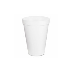 Dart® Foam Drink Cups, 12 Oz, White, 25/pack 12J12