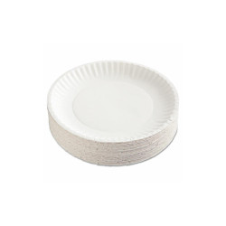 AJM Packaging Corporation PLATE,9",PAPER,WH AJM PP9GRAWH