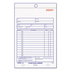 Rediform® BOOK,#PO NCR 5.5X7-7/8DUP 1L140