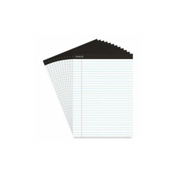 Universal® PADS,WRITE,12PK,50SHTS,WH UNV30730