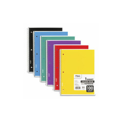 Mead® NOTEBOOK,11X8.5,100 SHT 06622