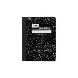 Mead® NOTEBOOK,9.75X7.5,100,BK 09932