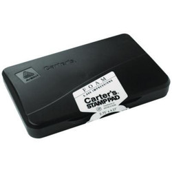 Carter\\'s™ Pre-Inked Foam Stamp Pad, 4.25" x 2.75", Black 21381