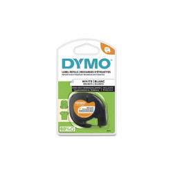 DYMO® Letratag Fabric Iron-On Labels, 0.5" X 6.5 Ft, White 18771