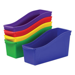Storex BIN,BOOK,5PK,AST 70105U06C