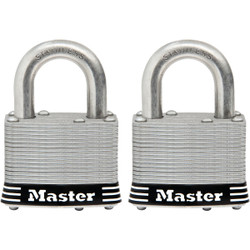 Master Lock 2" 2pk Ss Lam Padlock 5SSTHC