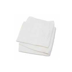 HOSPECO® Woven Terry Rags, White, 15 X 17, 25 Lb/carton 537-25
