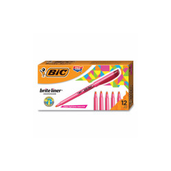 BIC® HILIGHTER,BRITELINER,FLPK BL11 PNK