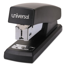 Universal® Half-Strip Stapler, 20-Sheet Capacity, Black UNV43119