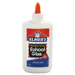 Elmer\\'s® Washable School Glue, 7.63 Oz, Dries Clear E308