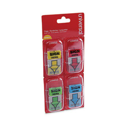 Universal® FLAG,1",SGNHERE,120PK,AST UNV99010