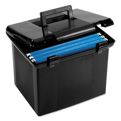 Pendaflex® FILE,PORTBLE,OXFORD,BK 41742
