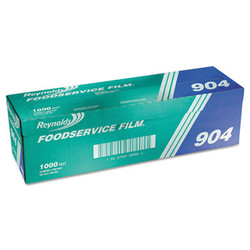 Reynolds Wrap® PVC Film Roll with Cutter Box, 18" x 1,000 ft 000000000000000904