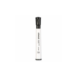 Universal™ Dry Erase Marker, Medium Bullet Tip, Black, Dozen UNV43681
