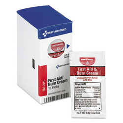 First Aid Only™ Smartcompliance Burn Cream, 0.9 G Packet, 10/box FAE-7011
