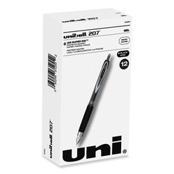 uniball® PEN,UNI-BALL 207 GEL,BK 61255