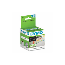 DYMO® LABEL,FILEFLDR,260/BX,WH 30327