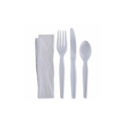 Boardwalk® UTENSIL,KIT,HWPS F/K/T,WH BWKFKTNHWPSWH